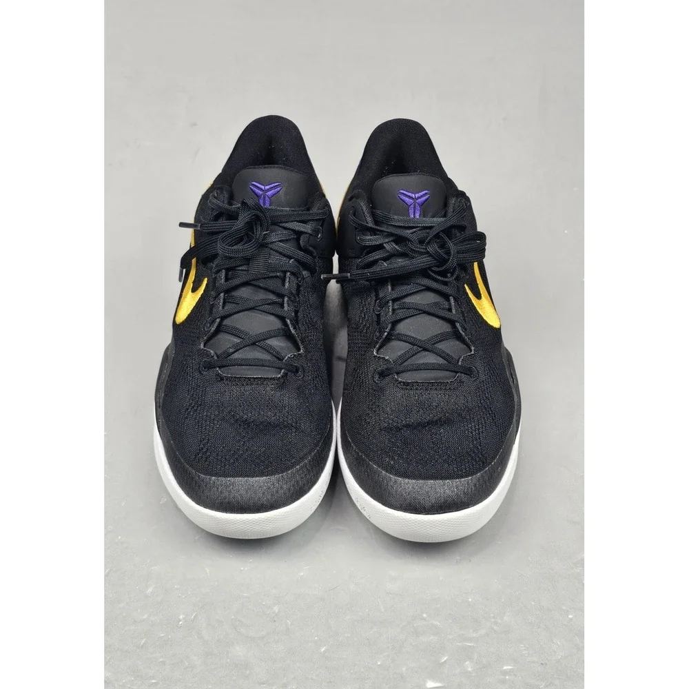Nike Kobe 8 GS Lakers Away Basketball Shoes GS 7Y Womens 8.5 Black FN0266-002‎